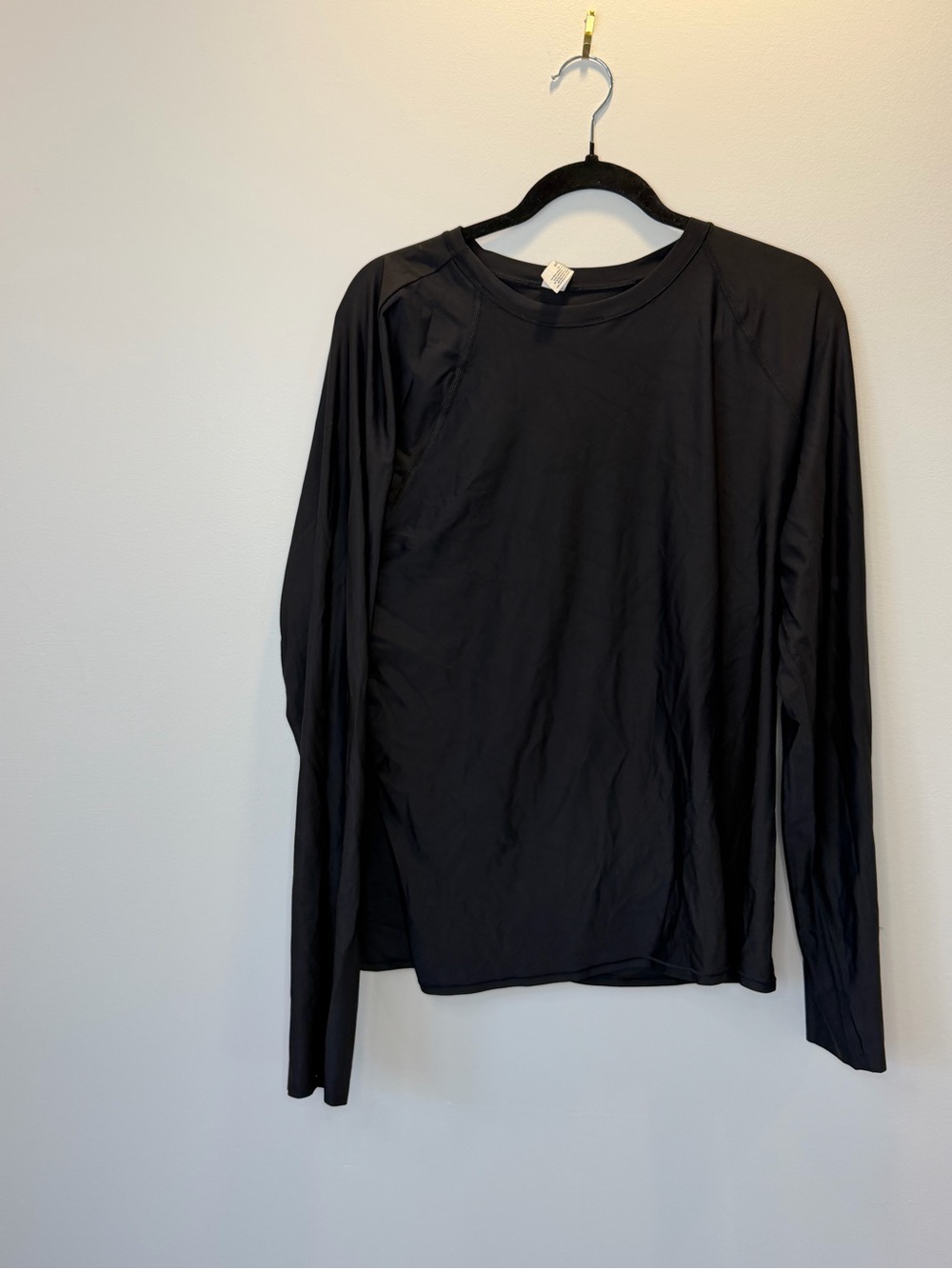 Long sleeve Lululemon swim with Cross over back L
